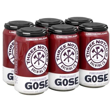 Three Notch d Beer, Pomegranate Gose