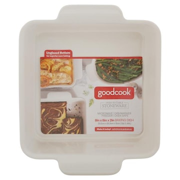 Good Cook Baking Dish, Stoneware, 2 Quart