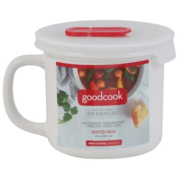 Good Cook Mug, Vented, 20 Ounce