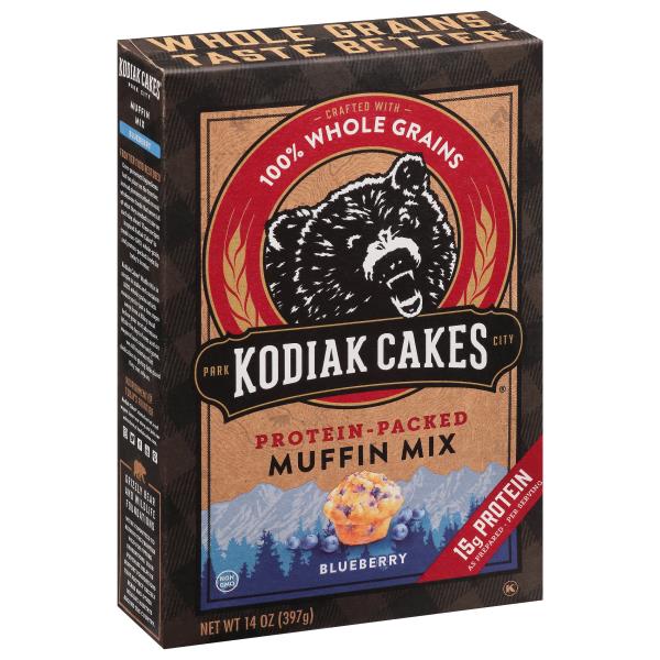 Kodiak Muffin Mix, Protein-Packed, Blueberry | Publix Super Markets