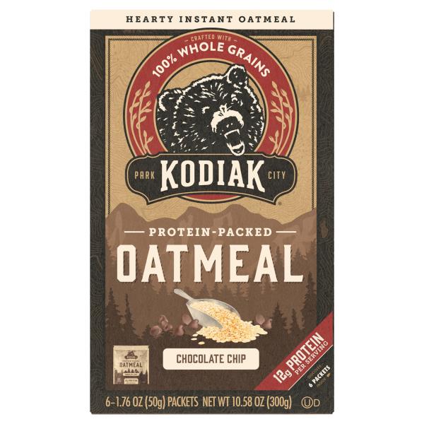 Kodiak Oatmeal, Chocolate Chip, Protein-Packed | Publix Super Markets