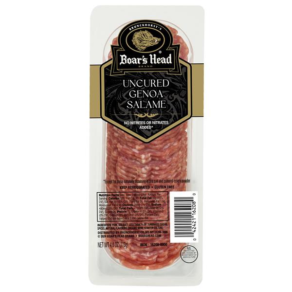 Boar's Head Uncured Genoa Salame Publix Super Markets