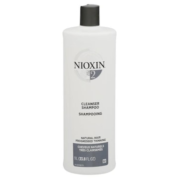 Nioxin Shampoo, Cleanser, Natural Hair Progressed Thinning, 2