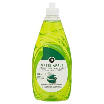 Publix Hand Soap & Ultra Dish Detergent, Green Apple