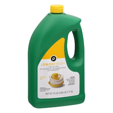 Publix Dishwashing Detergent, Lemon Fresh, Automatic, Liquid Gel