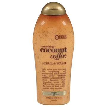 Ogx Scrub & Wash, Smoothing + Coconut Coffee