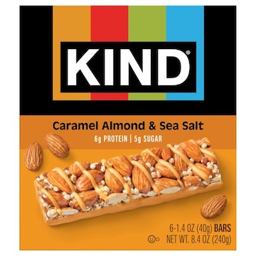 Kind Caramel Almond & Sea Salt Bars