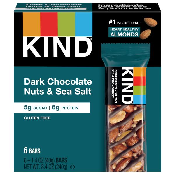 Kind Bars, Dark Chocolate Nuts & Sea Salt | Publix Super Markets