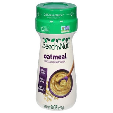 Beech-Nut Baby Cereal, Whole Grain, Oatmeal, Stage 1 (from About 4 Months)