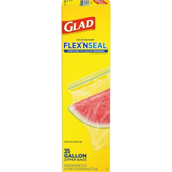 Glad Flex'nseal Gallon Zipper Bags | Publix Super Markets