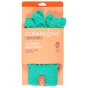 Clean Logic Body Gloves, Exfoliating