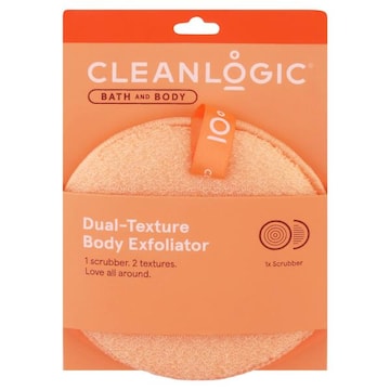 Clean Logic Body Exfoliator, Dual-Texture