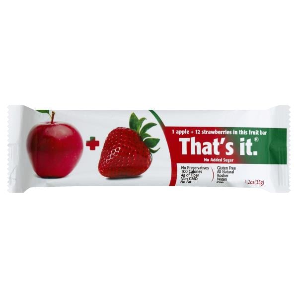 That's It Fruit Bar, Apple + Strawberries Publix Super Markets
