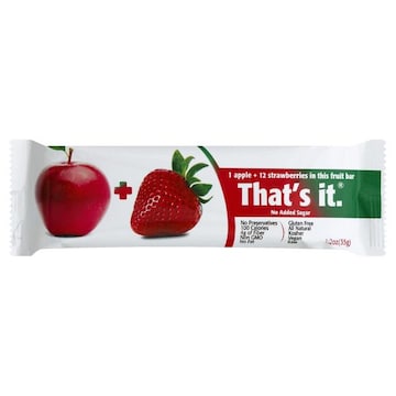 That's It Fruit Bar, Apple + Strawberries