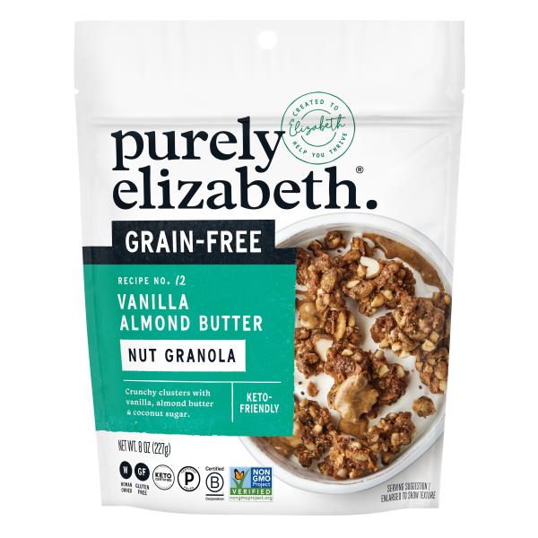 Purely Elizabeth Keto Granola, Grain Free, Paleo, Vanilla Almond Butter