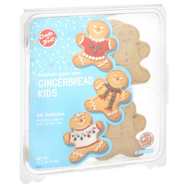 CreateATreat Cookies, Gingerbread Kids Publix Super Markets