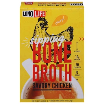 Lono Life Sipping Savory Chicken Bone Broth