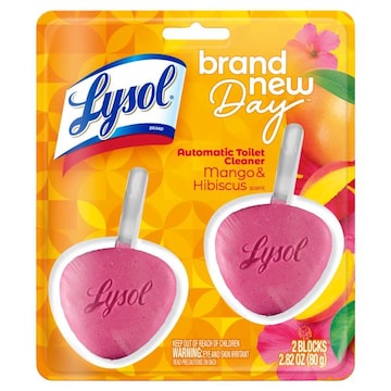 LYSOL® Brand New Day Mango & Hibiscus Scent Automatic Toilet Cleaner