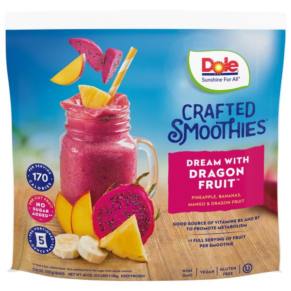 Dole Crafted Smoothie Blends Tropical Fruit Blend Publix Super Markets 4305