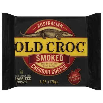 Old Croc Smoked Cheddar Cheese