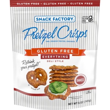 Snack Factory® Gluten Free Everything Pretzel Crisps