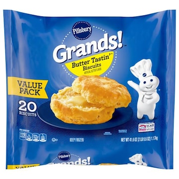 Pillsbury Grands! Biscuits, Butter Tastin', Value Pack