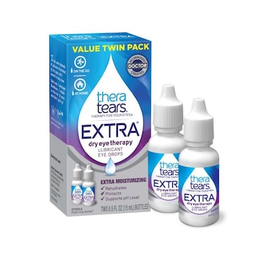 TheraTears Extra EXTRA Dry Eye Drops, Twin Pack