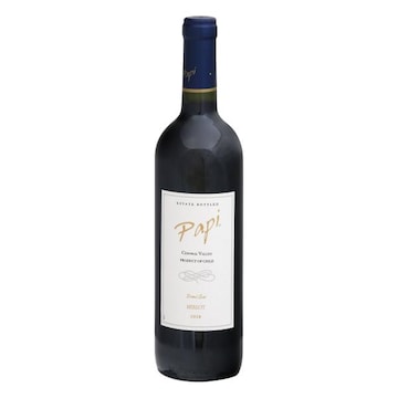Papi Merlot, Demi Sec, Central Valley