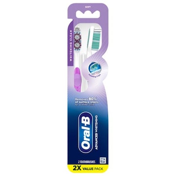 Oral-B Toothbrushes, Soft, 2 Value Pack