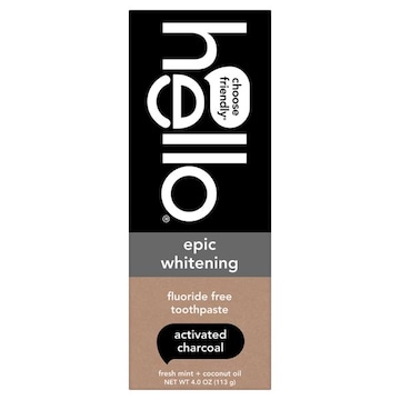 Hello Flouride Free Toothpaste, Epic Whitening, Fresh Mint