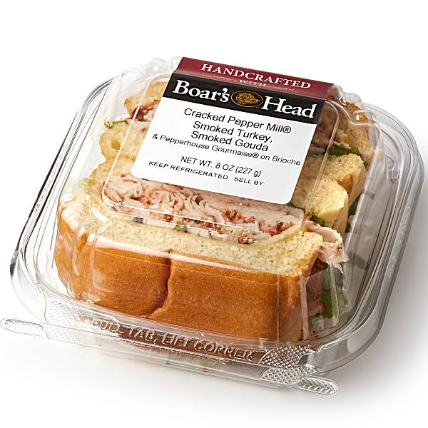 Boar's Head Cracked Peppermill Turkey Brioche | Publix Super Markets