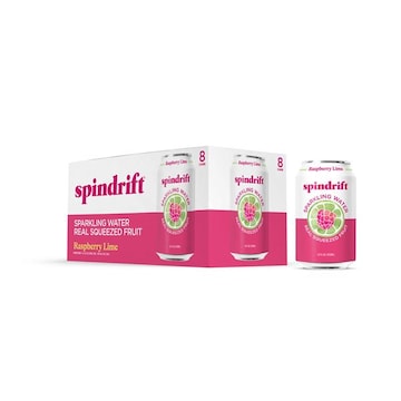 Spindrift Sparkling Water, Raspberry Lime, Unsweetened