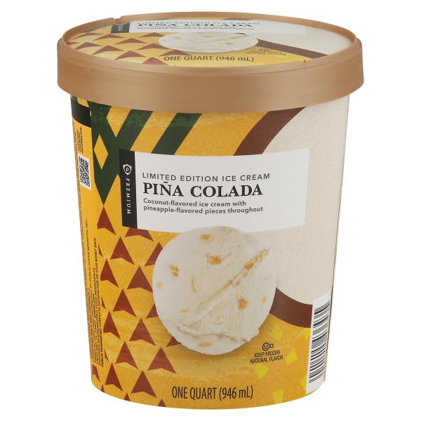 Publix Ice Cream, Limited Edition, Pina Colada Publix Super Markets