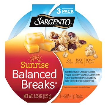 Sargento Balanced Breaks, Sunrise, 3 Pack