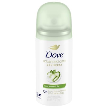 Dove Antiperspirant Deodorant, Cool Essentials, 72h, Dry Spray