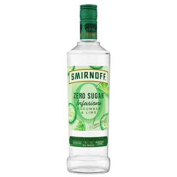 Smirnoff Cucumber & Lime Zero Sugar Infusions Vodka
