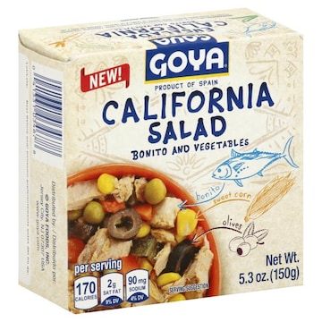 Goya California Salad, Bonito and Vegetables