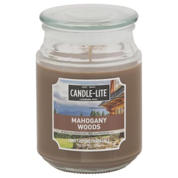 Candle-Lite Candle, Mahogany Woods