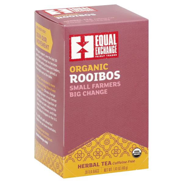 Equal Exchange Herbal Tea, Organic, Rooibos, Bags Publix Super Markets
