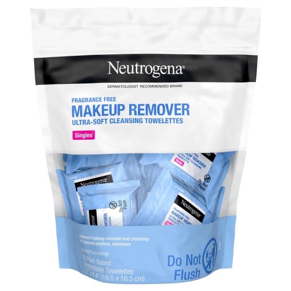 Neutrogena Towelettes, Makeup Remover, Singles Publix Super Markets