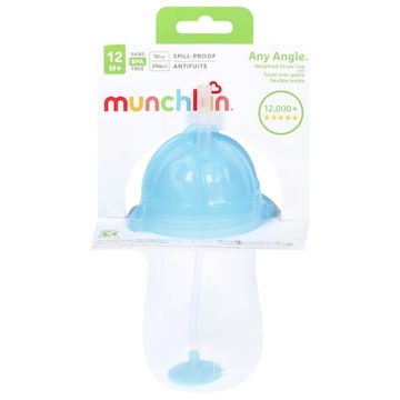 Munchkin Any Angle 10 Ounce Weighted Straw Cup