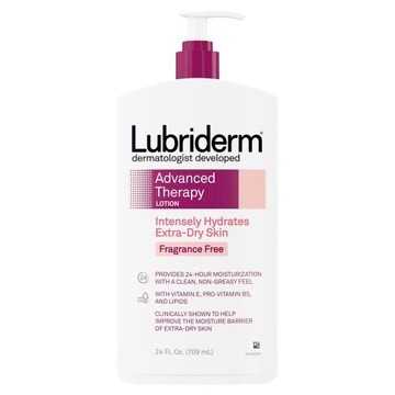Lubriderm Lotion, Advanced Therapy, Fragrance Free