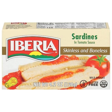 Iberia Skinless and Boneless in Tomato Sauce Sardines