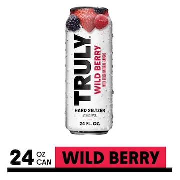 TRULY Hard Seltzer Hard Seltzer, Single, Berry