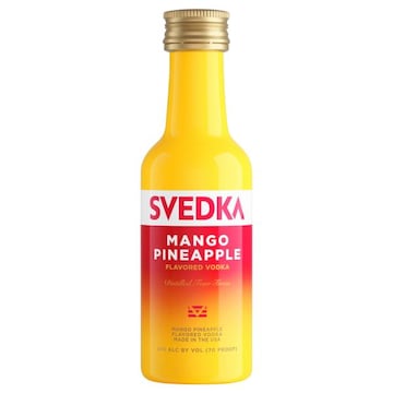 SVEDKA Mango Pineapple Flavored Vodka Mini Bottles