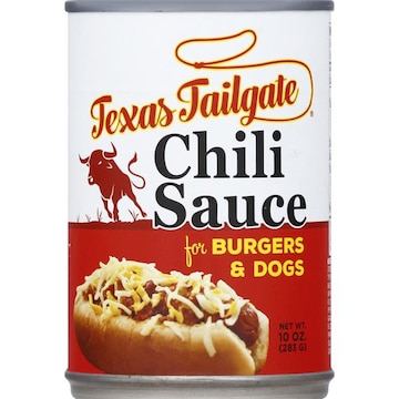 Texas Tailgate Chili Sauce, for Burgers & Dogs