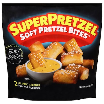 SUPERPRETZEL® Soft Jalapeno Cheddar Pretzel Bites