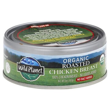 Wild Planet Chicken Breast, Organic, Roasted