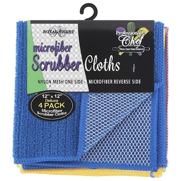 Royal Crest Microfiber Scrubber Cloths