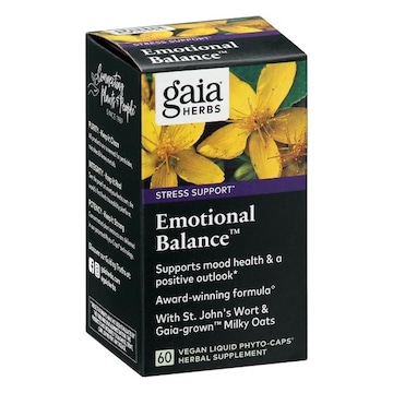 Gaia Herbs Emotional Balance, Vegan Liquid Phyto-Caps